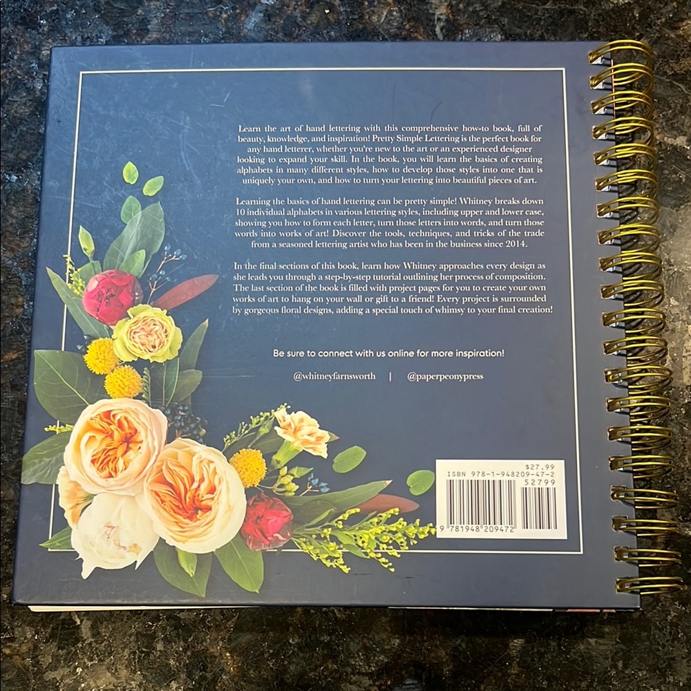 Pretty Simple Lettering Book - Multicolor - Picture 2 of 4